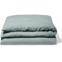 Housse De Couette En Lin Lavé - Gris Vésuve -Décoration D'intérieur 1 a240f530 7656 4c4e 9972 554097d93940