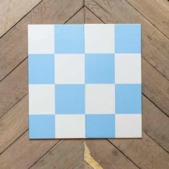 Jeu Échecs Bleu / Blanc Graphique -Décoration D'intérieur 2021109 PackshotsNoel 173 2