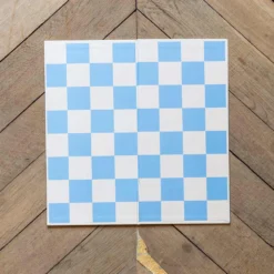Jeu Échecs Bleu / Blanc Graphique -Décoration D'intérieur 2021109 PackshotsNoel 173 3