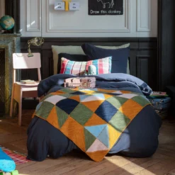 Caramel X Merci - Housse De Couette En Gaze De Coton - Gris Fusain -Décoration D'intérieur 8 08947155 2a17 45ac b3a7 e33753132200