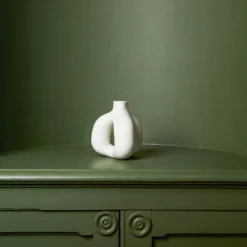 Bougeoir En Grès - Ivoire -Décoration D'intérieur BOUGEOIR W S COMPLOT IVORY 1