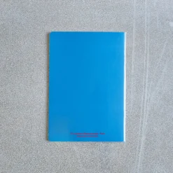 Carnet Merci - Bleu Marin Et Rouge -Décoration D'intérieur Bleu dos