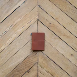 Carnet Passeport En Cuir - Camel