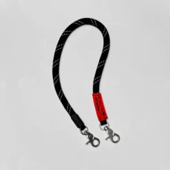 Topologie - Cordon Poignet 10mm - Noir & Blanc