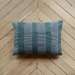 Coussin Kente Tissé - Herbe -Décoration D'intérieur COUSSIN KENTE 55X44CM HERBE 2