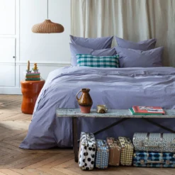 Housse De Couette En Coton Percale - Mauve Lavantin -Décoration D'intérieur CotonPercale AH23 2115 BD addb849a 334a 4232 90c8 d19f5f95ca6d