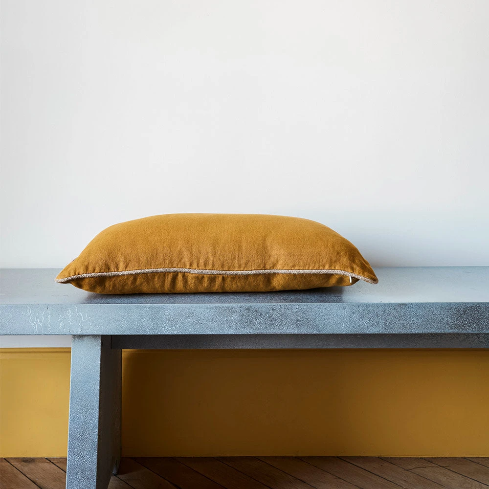 Coussin D'intérieur Salvador - Curry 2 Coussin D'intérieur Salvador - Curry – Image 2