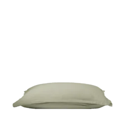 Taie D'oreiller En Gaze De Coton - Vert 77 Rue De Varenne -Décoration D'intérieur CoussinXLvert
