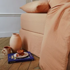 Drap-housse En Gaze De Coton - Brun Haussmann 13 Drap-housse En Gaze De Coton - Brun Haussmann -Décoration D'intérieur DH beige 2bbf9c5d eb0c 462f 8701 27e9838789ff