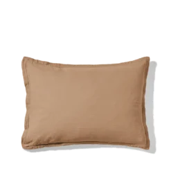 Taie D'oreiller En Gaze De Coton - Brun Haussmann -Décoration D'intérieur H562100029 Coton brun haussman