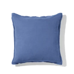 Taie D'oreiller En Gaze De Coton - Bleu Pompidou -Décoration D'intérieur H562100040 Coton bleu pompidou