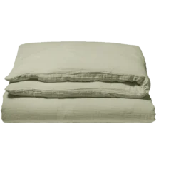 Housse De Couette En Gaze De Coton - Vert 77 Rue De Varenne -Décoration D'intérieur HDC Vert