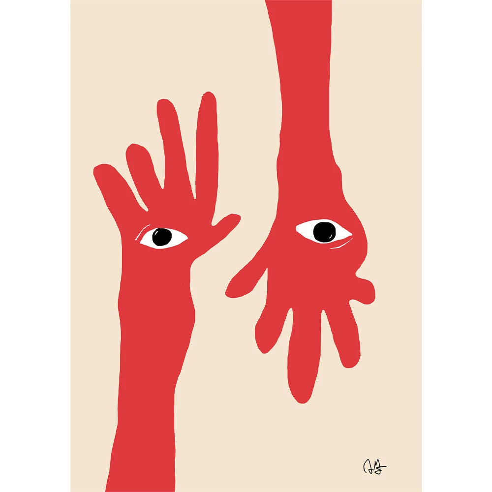 Affiche Hamsa Hands - Paper Collective 1 Affiche Hamsa Hands - Paper Collective