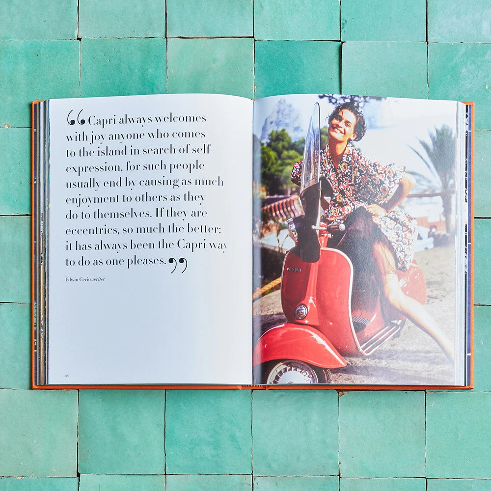 Livre Capri Dolce Vita - Assouline 2 Livre Capri Dolce Vita - Assouline – Image 2