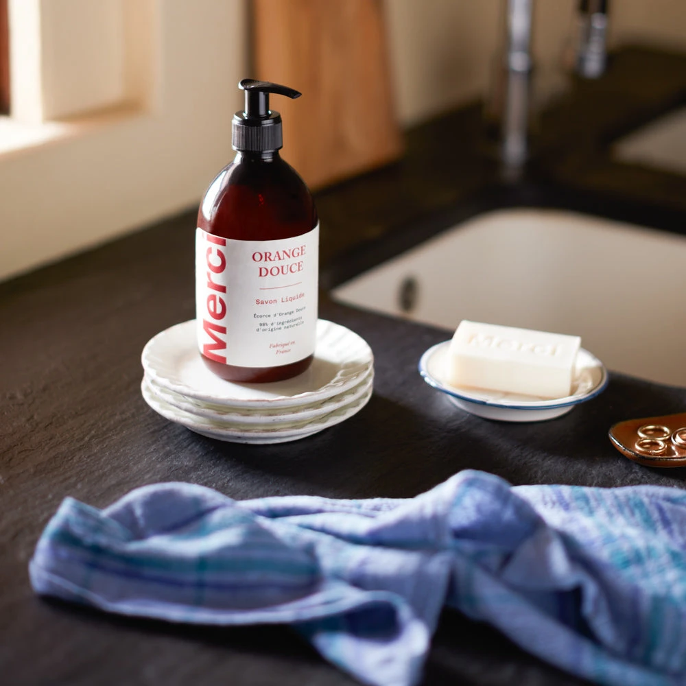 Savon Liquide Merci - Orange Douce 1 Savon Liquide Merci - Orange Douce