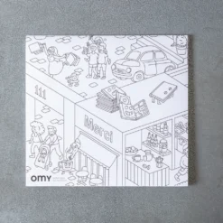 Poster Géant Merci à Colorier -Décoration D'intérieur Merci 02022023 7630