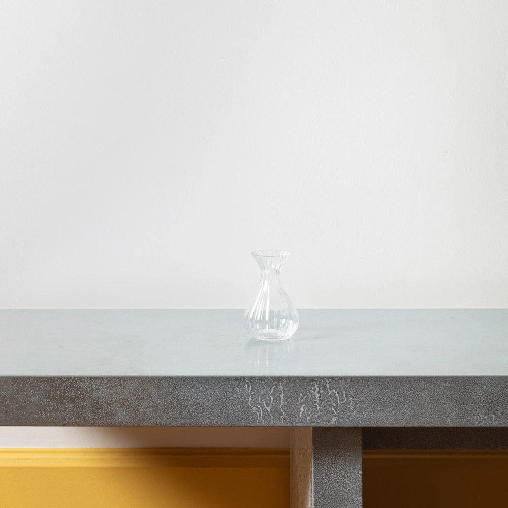 Vase Pichet En Verre Strié Inku - Transparent 3 Vase Pichet En Verre Strié Inku - Transparent – Image 3