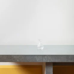 Vase Pichet En Verre Strié Inku - Transparent