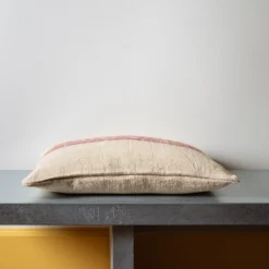 Coussin En Lin Ancien - Rayures Rouge Et Bleu 5 Coussin En Lin Ancien - Rayures Rouge Et Bleu -Décoration D'intérieur Merci 02022023 BD 7932