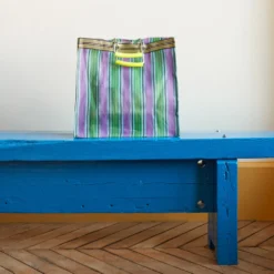 Panier Carré - Vert & Violet -Décoration D'intérieur Merci 13decembre 22 2258