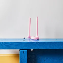 Bougie Twist - Rose - Lex Pott -Décoration D'intérieur Merci CartoonPalace 120123 4440