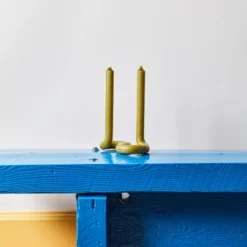 Bougie Twist - Olive Green - Lex Pott -Décoration D'intérieur Merci CartoonPalace 120123 4450