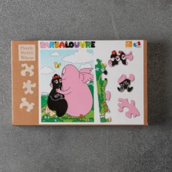 Puzzle 24 Pièces Barbapapa Et Barbamama - BarbaLouvre