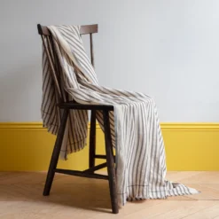 Plaid En Coton N°25 - Navy Blue - Moismont