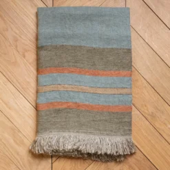 Fouta Belge En Lin - Rayures Mutlicolores 7 Fouta Belge En Lin - Rayures Mutlicolores -Décoration D'intérieur Merci editionlimitee fev23 0112