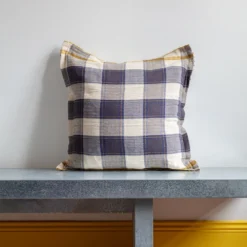 Coussin En Coton N°16 - Navy Blue - Moismont