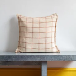 Coussin En Coton N°17 - Terracotta - Moismont -Décoration D'intérieur Merci editionlimitee fev23 0226