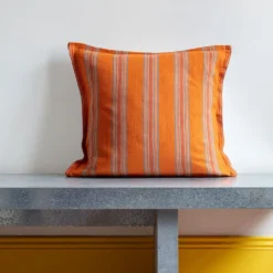 Coussin En Coton N°17 - Terracotta - Moismont