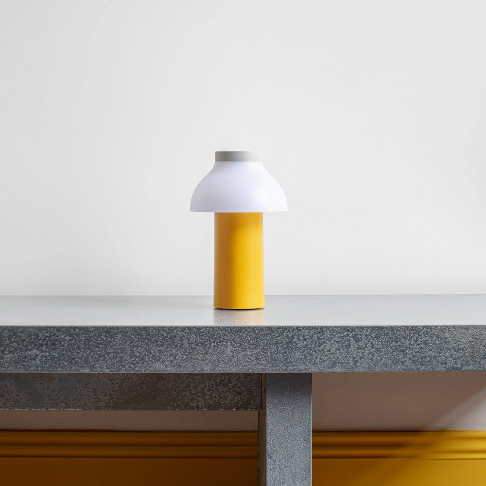 Lampe Portable - Bicolor Yellow Grey - Hay 1 Lampe Portable - Bicolor Yellow Grey - Hay