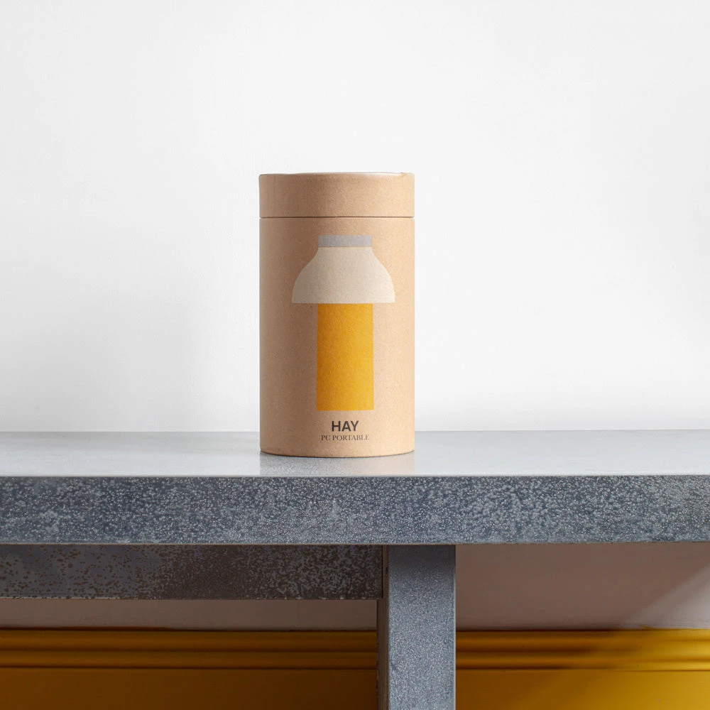 Lampe Portable - Bicolor Yellow Grey - Hay 3 Lampe Portable - Bicolor Yellow Grey - Hay – Image 3