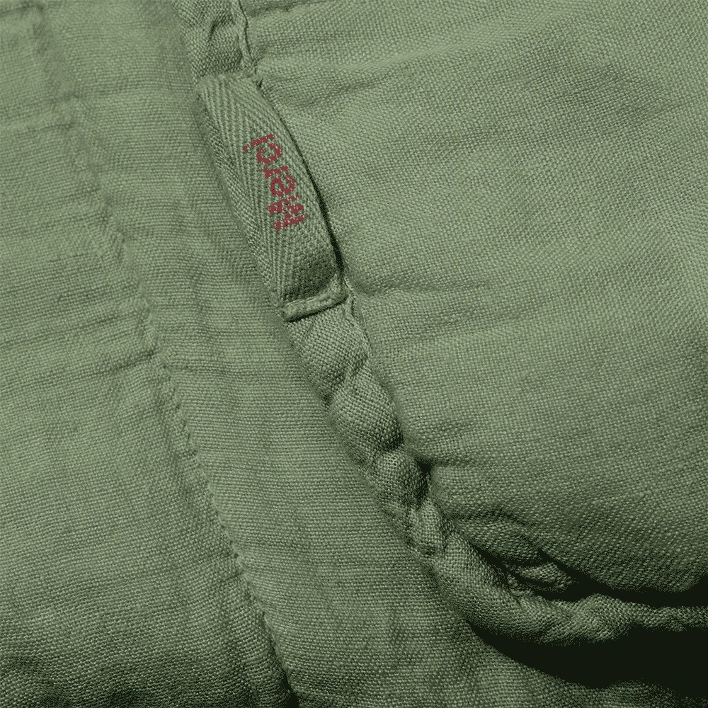 Édredon En 100% Lin Lavé - Vert D'Anduze 6 Édredon En 100% Lin Lavé - Vert D'Anduze – Image 6