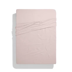 Drap Plat En Coton Percale - Rosé Poudré -Décoration D'intérieur Merci pack percale rosepoudre 15 c0341a96 d9bf 43f7 88ac f4787decf538