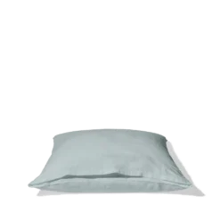 Taie D'oreiller En Lin Lavé - Gris Vésuve 26 Taie D'oreiller En Lin Lavé - Gris Vésuve -Décoration D'intérieur Merci taie grisvert 1