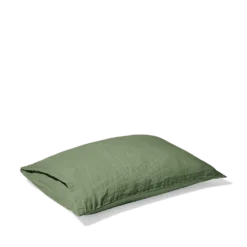 Taie D'oreiller En Lin Lavé - Vert D'Anduze 23 Taie D'oreiller En Lin Lavé - Vert D'Anduze -Décoration D'intérieur Merci taie vertanduze 2