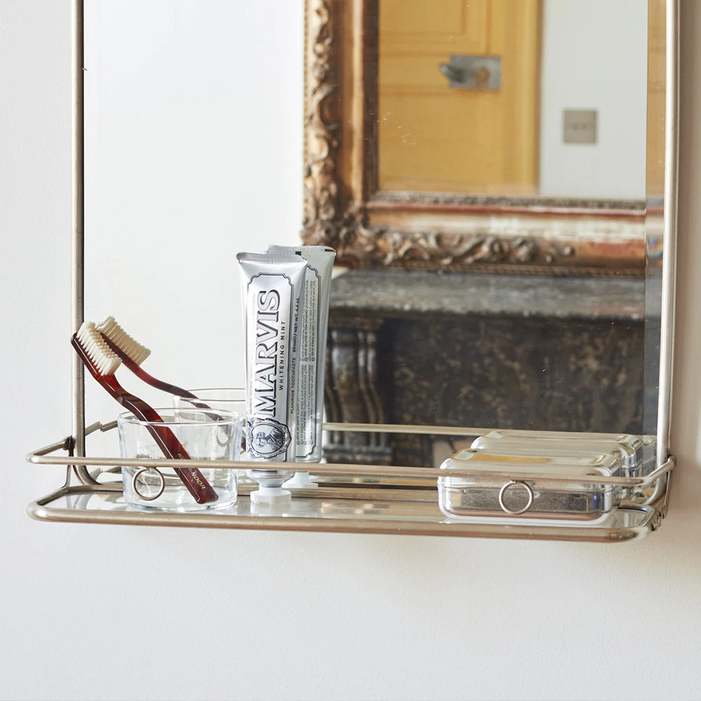 Miroir Barbier Avec étagère 2 Miroir Barbier Avec étagère – Image 2