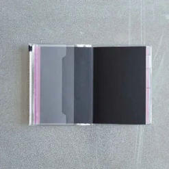 Carnet Merci - Fuchsia -Décoration D'intérieur NotebookPMMerci Violets first page