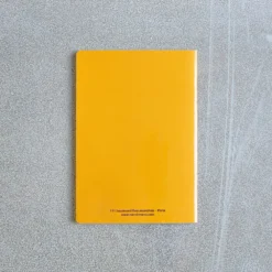 Carnet Merci - Jaune Vallauris Et Violet -Décoration D'intérieur Orange Claire dos
