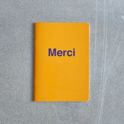 Carnet Merci - Jaune Vallauris Et Violet