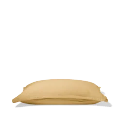 Taie D'oreiller En Gaze De Coton - Jaune Batignolles -Décoration D'intérieur Oreiller gaze 50x70 jaune batignolle