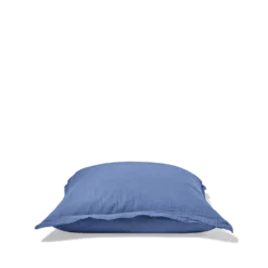 Taie D'oreiller En Gaze De Coton - Bleu Pompidou -Décoration D'intérieur Oreiller gaze 65x65 bleu pompidou