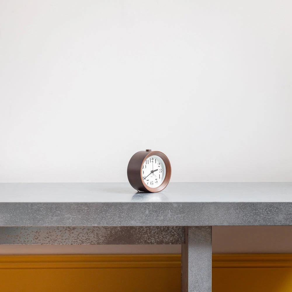 Réveil En Bois Foncé Riki 2 Réveil En Bois Foncé Riki – Image 2