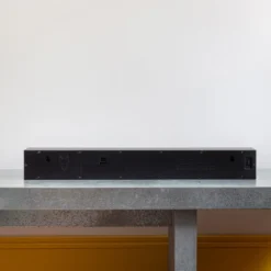 Horloge Flip Texttime Français - Noir -Décoration D'intérieur PACKSHOT 220920235265