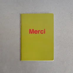 Carnet Merci - Kaki Et Rouge
