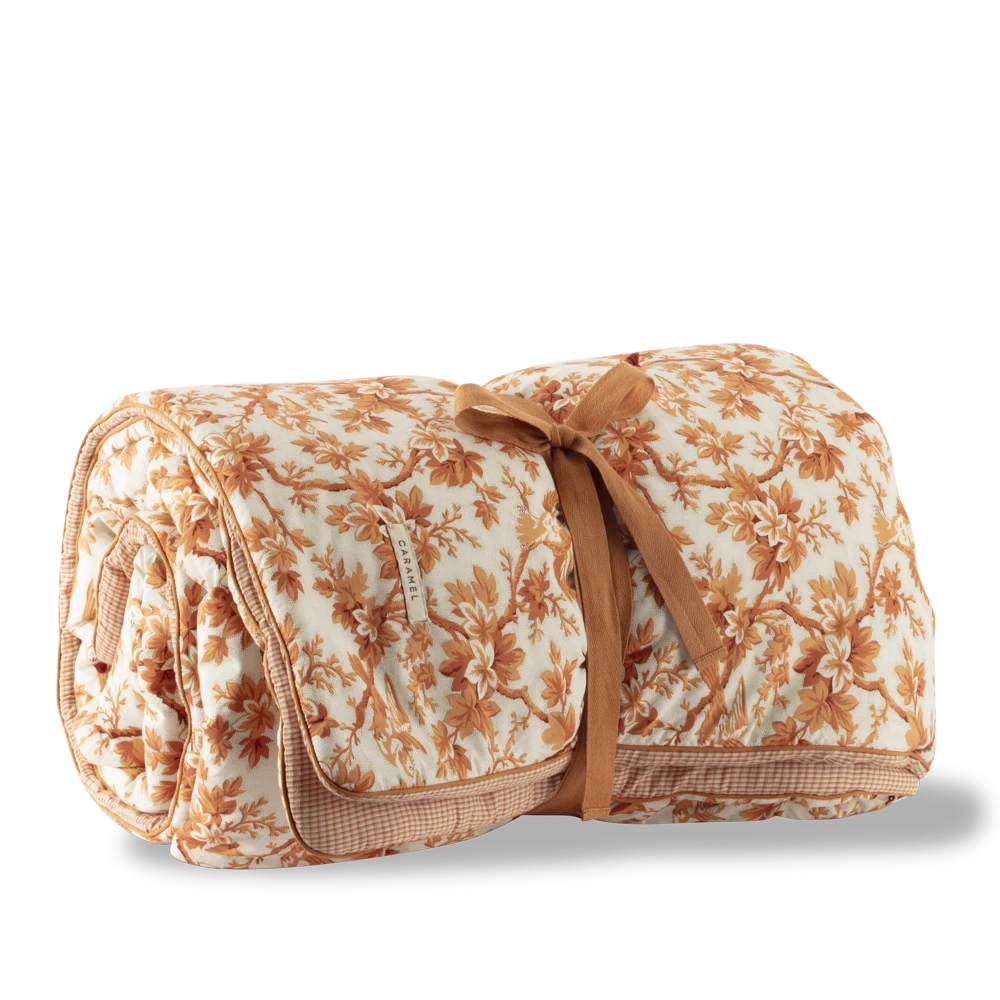 Caramel - Édredon Bout De Lit - Orange 2 Caramel - Édredon Bout De Lit - Orange – Image 2