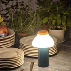 Lampe Portable - Bicolore Ocean Green - Hay -Décoration D'intérieur PCPortableoceangreen01