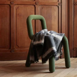 Plaid à Franges En Lin Jack